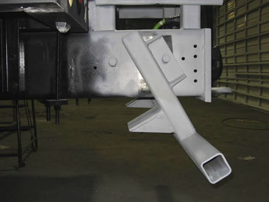 Custom designed collapsible ICC bumper.