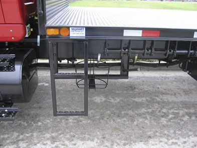 Custom bed access ladder.&nbsp; Laddres can be static or stow-away.