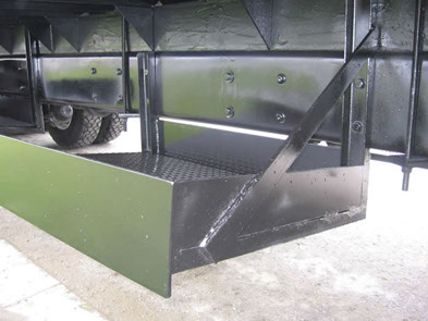 Under body storage box for cribbage.