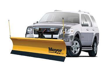 Meyer Drive Pro plow installed on Ford SUV