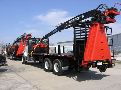 Two Prentice 2124's ready for delivery to end user.