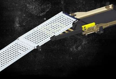 Custom ramp designed by Link Manufacturing