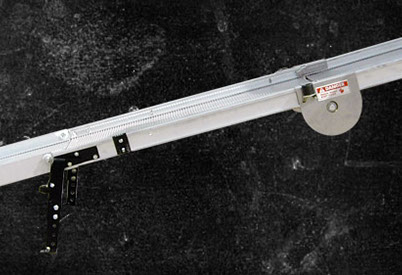 Side view of teh LT30 trifold ramp by Link manufacturing